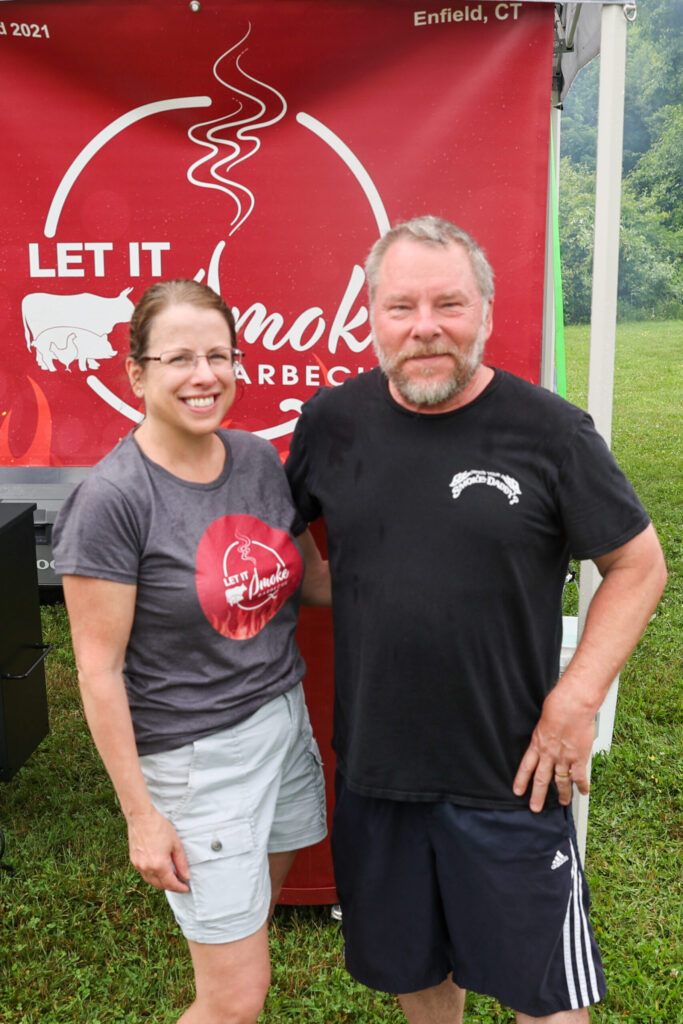 Chris Rosienski & Wife of Let It Smoke Barbecue - Rhode Island BBQ News