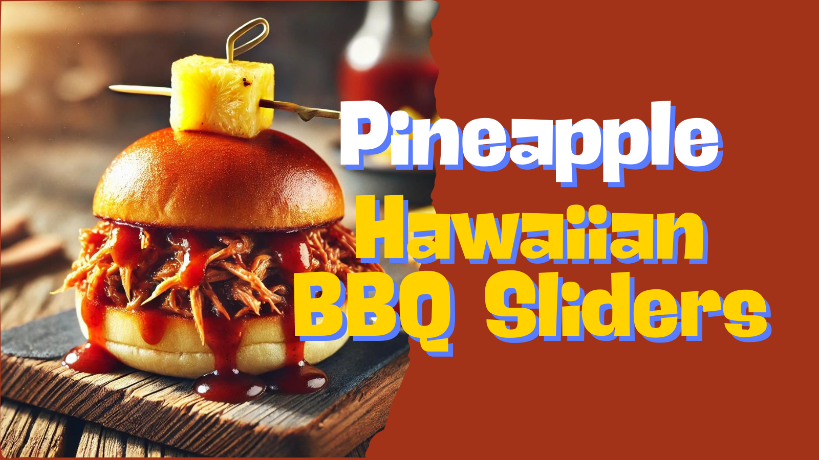 Hawaiian BBQ Sliders