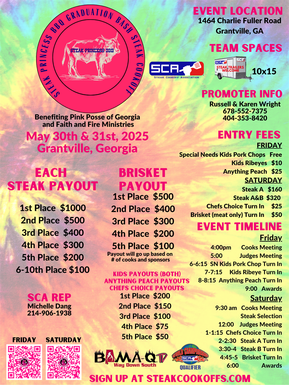 Steak Princess BBQ Graduation Bash Steak Cookout