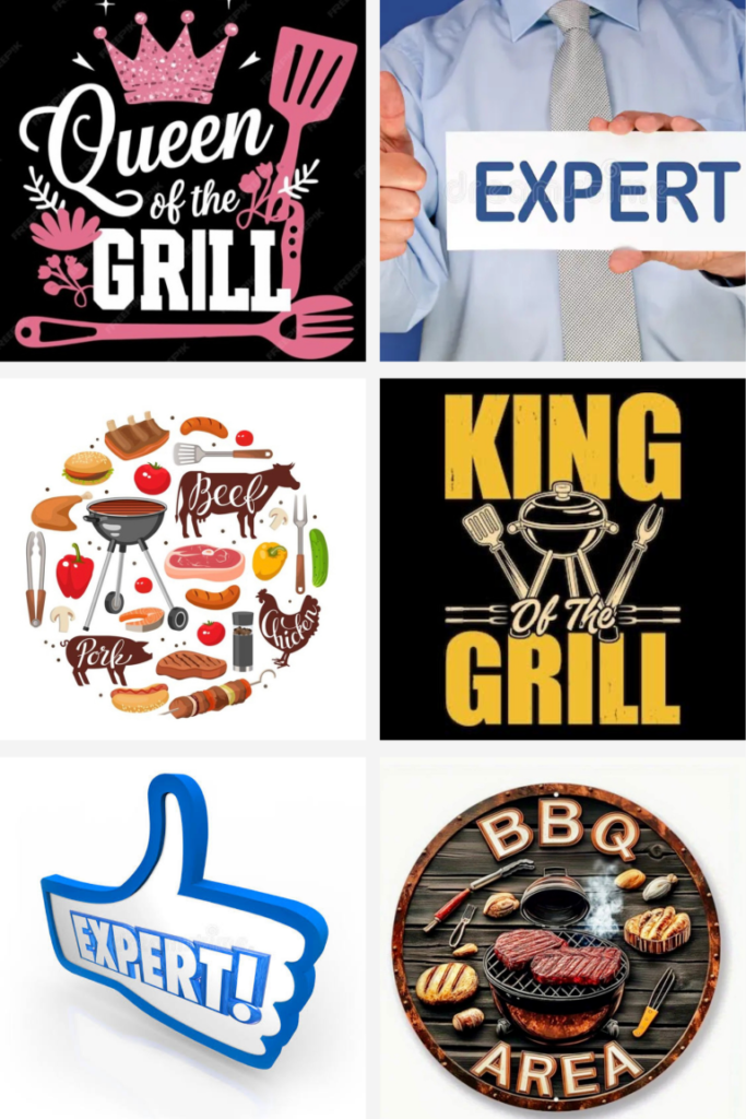 QA_04 BBQ Influencer /BBQ Expert Collage