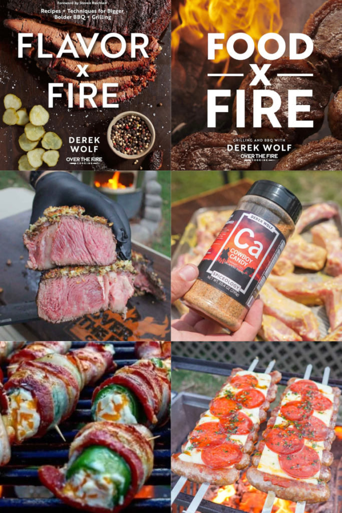 QA_07 Cookbooks and BBQ Foods Collage