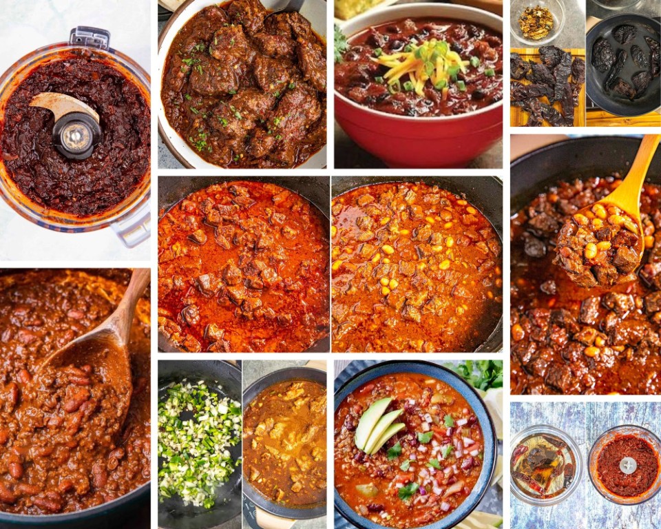 Chili Colorado Collage