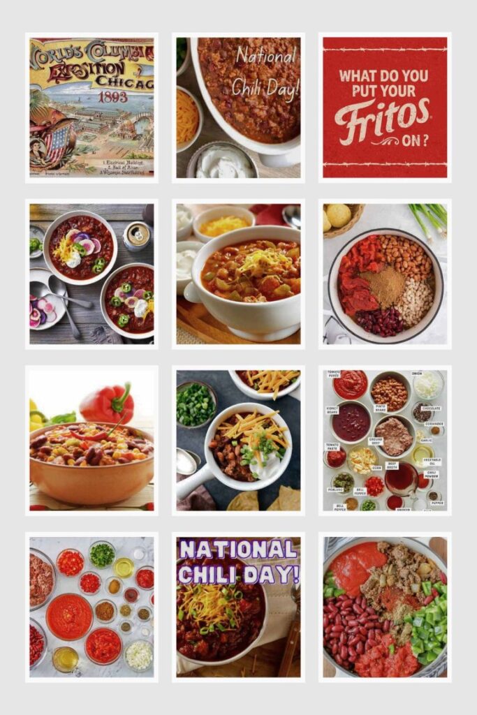 Chili Summary Collage
