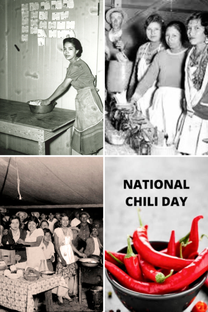 Collage of Chili Queens/San Antonio Military Plaza