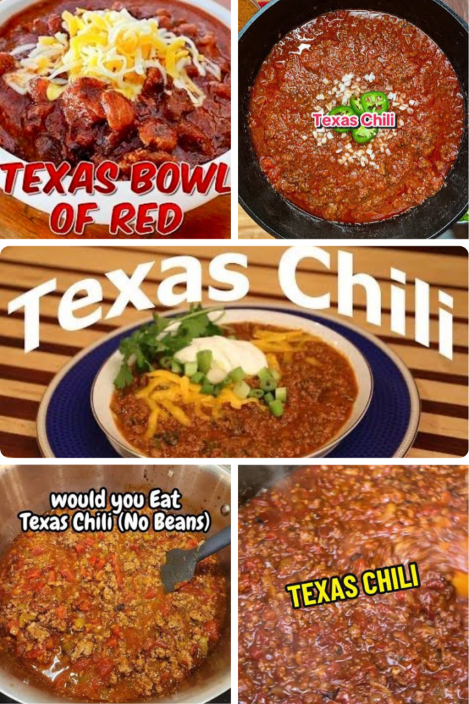 Chili Secret Ingredients Collage