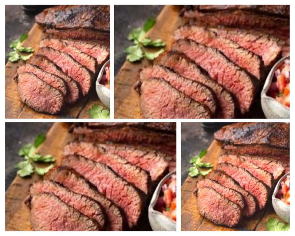 Flank Steak Sliced