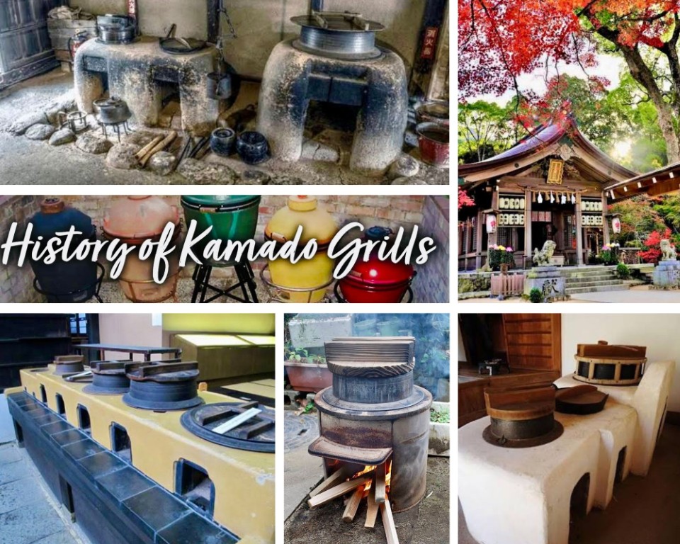 Ancient/Historic Kamado Collage