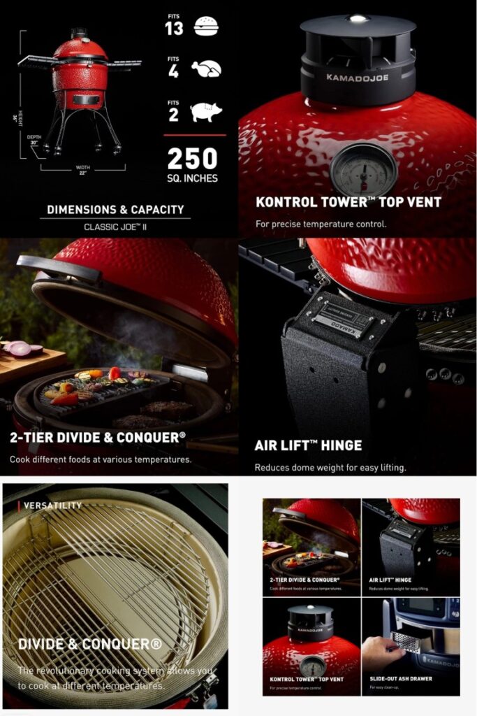 The Kamado Joe Classic II Series Kamado Grill WINNER