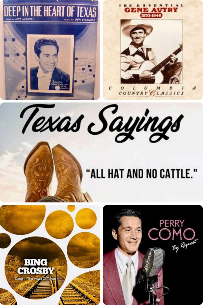 image014 Album Covers of Deep in the Heart of Texas Collage