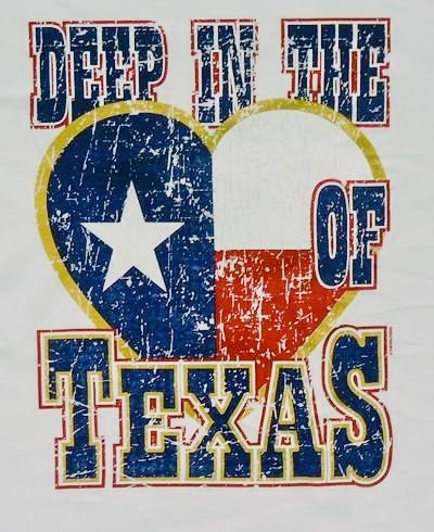 image016 Deep in the Heart of Texas R,W,B Sign