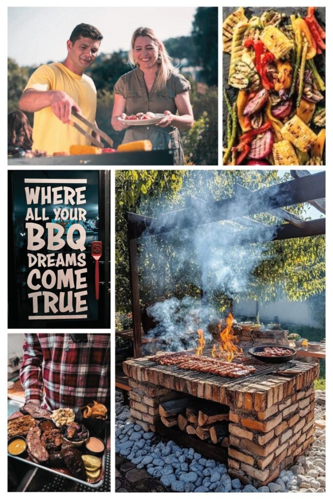 image005 BBQ Collage Brick BBQ/Veggies/Friends