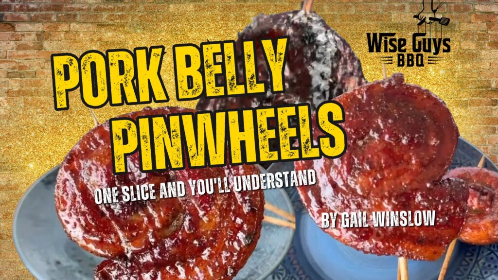 Barbecue Pork Belly Pinwheels